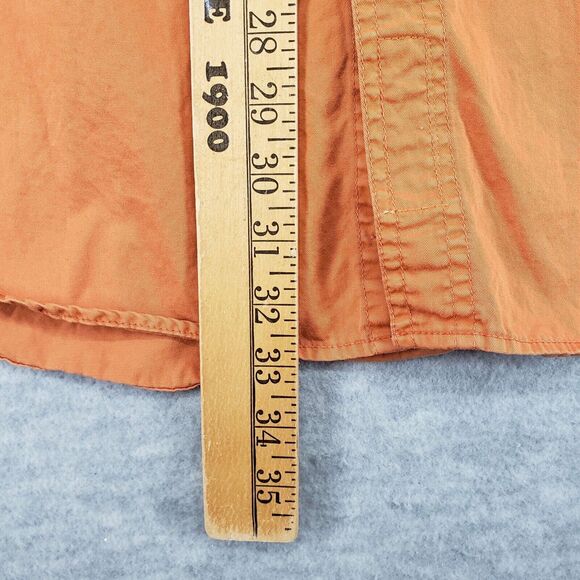 The Territory Ahead Shirt Mens XL Hunter Orange Solid Southwestern 00s Outdoors - Picture 6 of 6